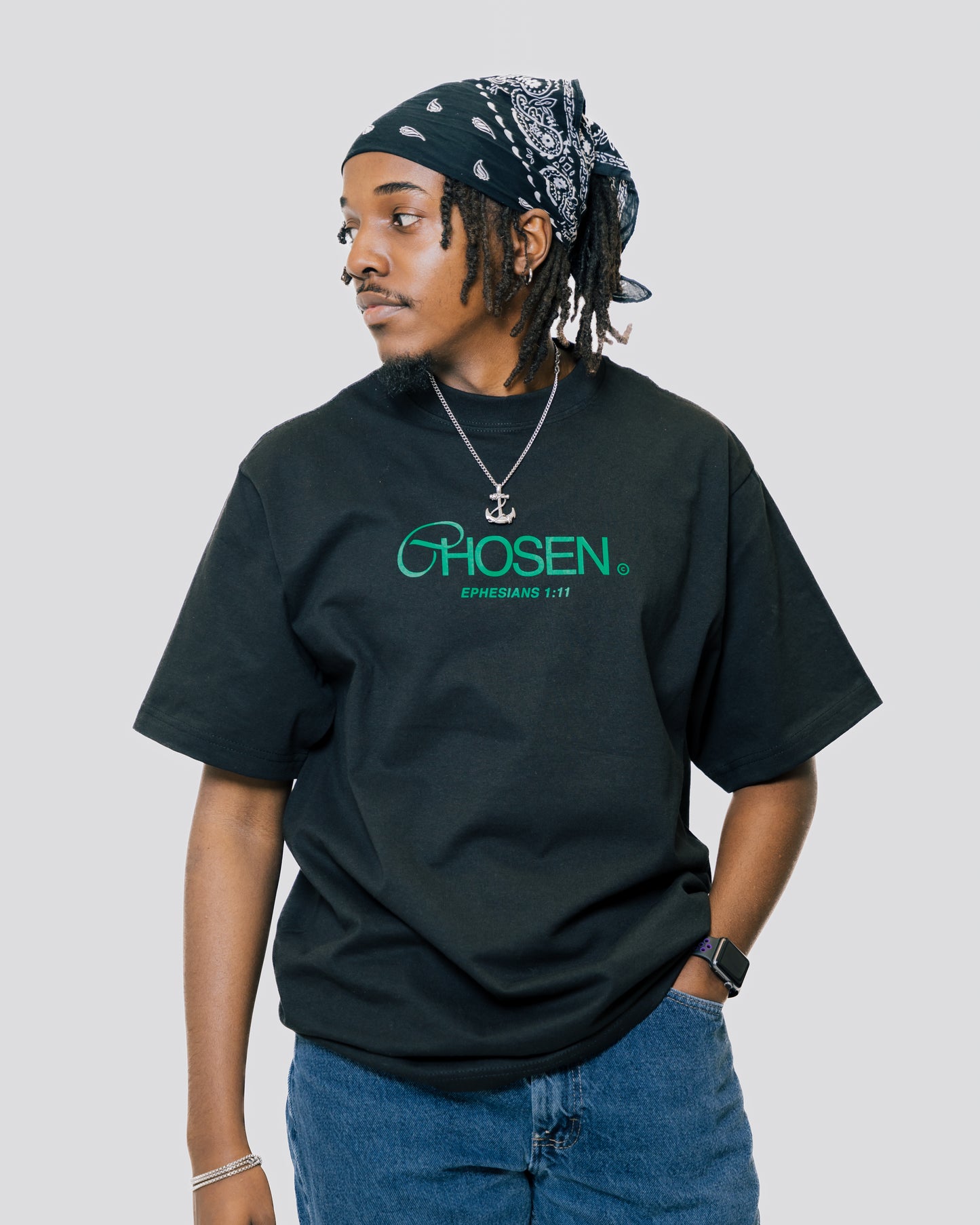 CHOSEN BLACK TEE